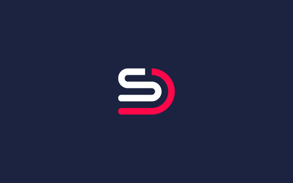 letter ds logo icon design vector design template inspiration