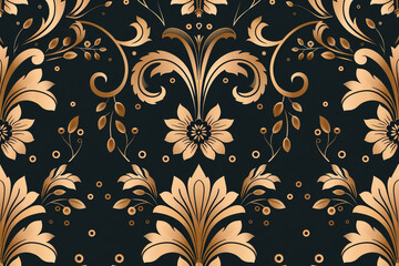 vector floral seamless pattern 