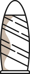 The gherkin line icon