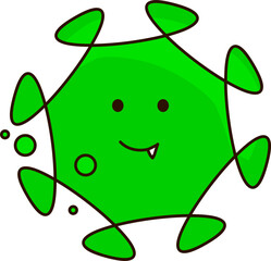 funny virus icon