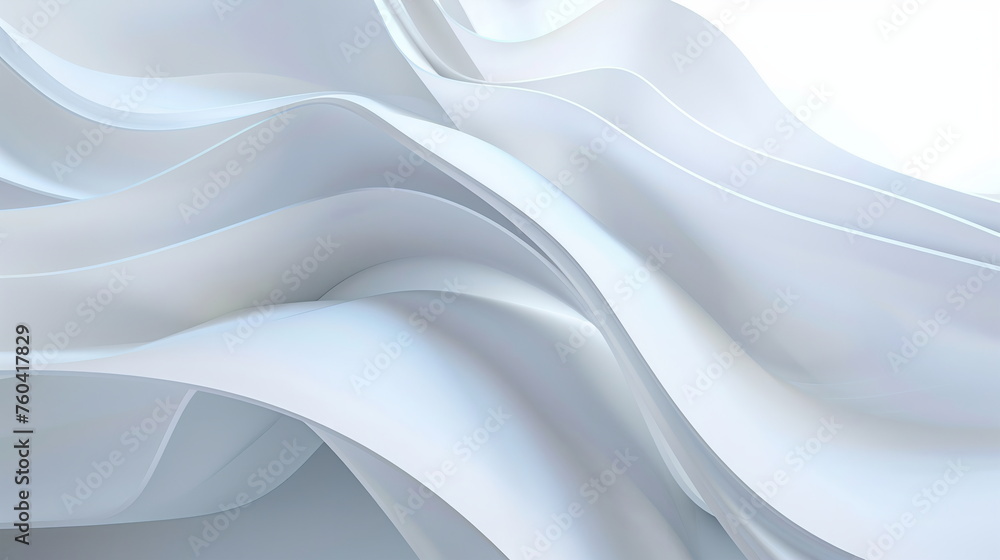 Aufkleber clean and modern white background with subtle texture and shading grey white abstract geometry shine