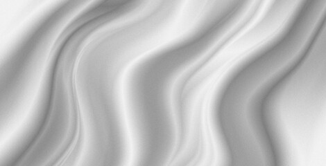Smooth elegant white grey satin texture abstract background. Luxurious background design