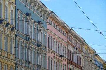 Apartment buildings in Szczecin, Poland