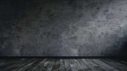 wall background with wooden foreground