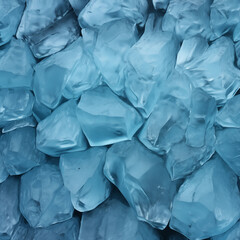 Obraz premium glacier blue background
