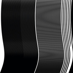Wavy striped texture with varying degrees of density. - obrazy, fototapety, plakaty