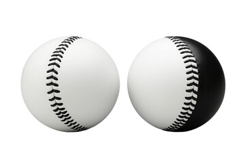 baseball isolated on white