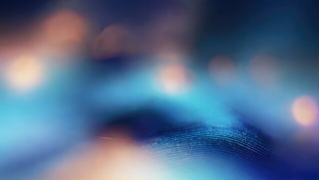 abstract blue blur background with rays