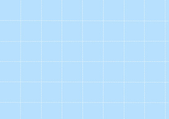 点線　スクエア　ブルー