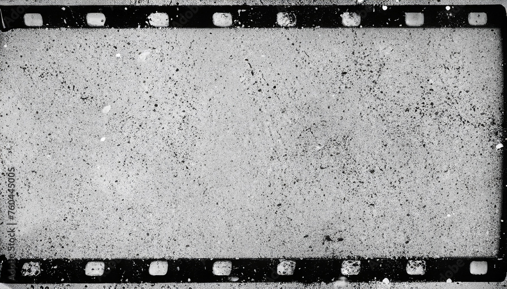 Poster abstract dirty or aging film frame. dust particle and dust grain texture or dirt overlay use effect 