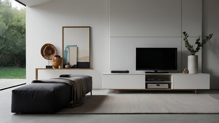 TV Cabinet in Modern Living Room