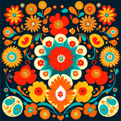 Fototapeta premium trend ornament background simple Design illustration