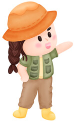 Obraz premium nature conservationist