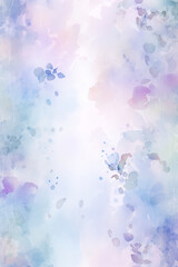 Soft Pastel Watercolor Wash Background