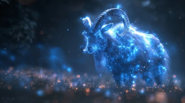 Blue Ram: Symbol of Strength
