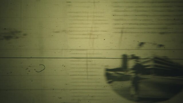 Microfilm machine library archive investigation