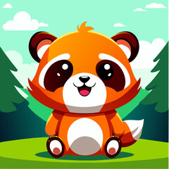 trend zoo cute simple Design illustration