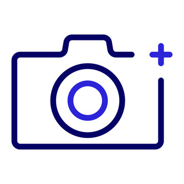 This is the Photo icon from the UX and UI icon collection with an Outline color style