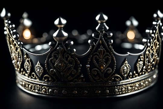 crown on black
