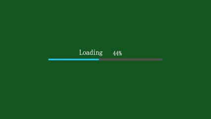 colorful loading bar illustration on background