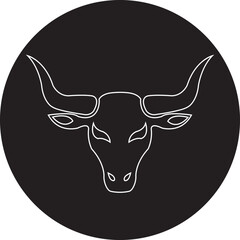 Texas Longhorn Head.eps