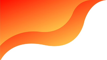 abstract orange background with waves