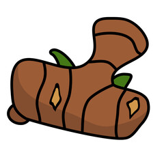 Ginger Vector Illustration 