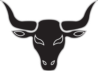 Texas Longhorn Head.eps