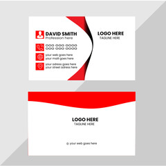  modern creative business card and name card,horizontal simple clean template vector design, layout in rectangle size