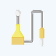 Icon Car Aerial. related to Car Parts symbol. flat style. simple design editable. simple illustration