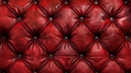 red luxury chesterfield background. 