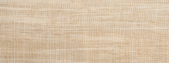 Close-up of Woven Cloth Texture in Natural Tones