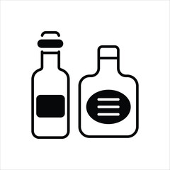 Alcohal icon editable stock vector stock