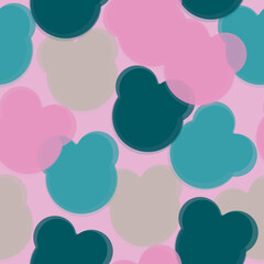 Pandas seamless pattern.