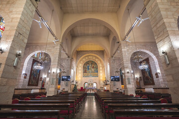 Saint Jean-Baptiste Church in Madaba, Jordan