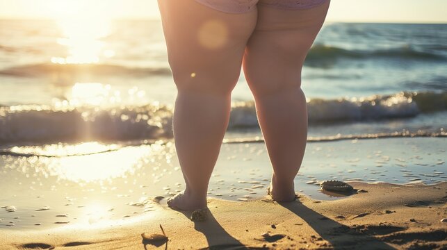 womens legs with lymph edema