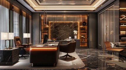 quiet business luxury ambiance, 16:9