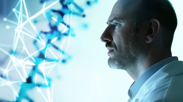 person in the laboratory