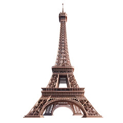Realistic eiffel tower of paris