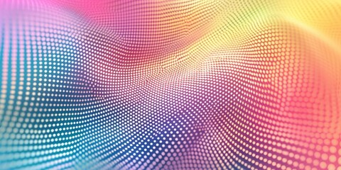 Obraz premium Various vibrant colors create a circular pattern on a textured background