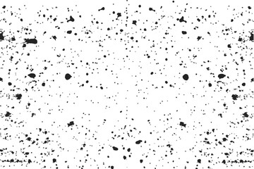 Random grainy and noise seamless background. Scattered tiny particles. Gritty eroded grunge backdrop for grain film. 