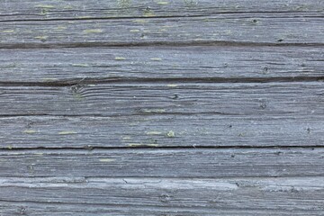 Obraz premium Closeup of old weathered and worn wooden planks.