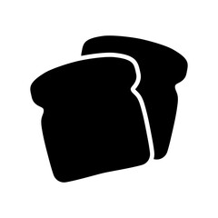 Bread toast for sandwich. Slices of toast. Breakfast. Vector