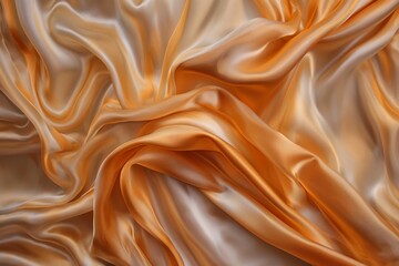 Fototapeta premium Smooth elegant silk background. Soft and flowing silk