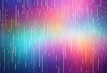 Gradient Rain Background, Gradient, Background, Rain, Weather, Wet, Water, Droplets, Downpour, Stormy, Shower, Rainy Season, Nature, Atmospheric, AI Generated