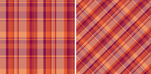 Texture textile plaid of vector background pattern with a seamless tartan check fabric.