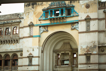 Exterior of an old building in Lakshmi Chowk  Lahore Pakistan