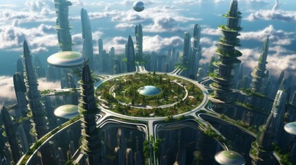 Renewable energy powering smart cities in parallel universes, discovered by space tourism