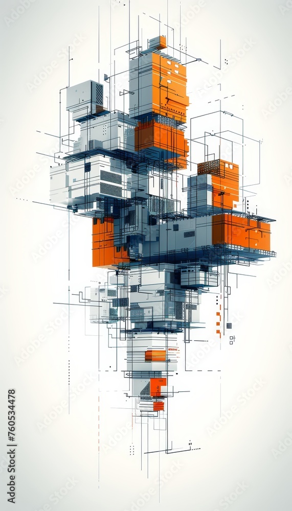 Poster vibrant geometric backgrounds with sharp angles and vivid colors for visually striking compositions.