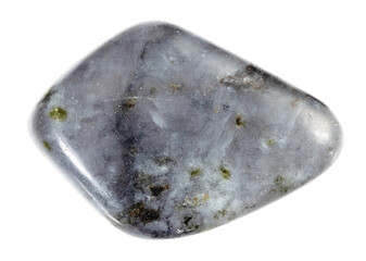 natural polished melilite mineral cutout